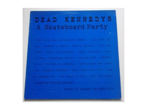 Dead kennedys a skateboard - a,