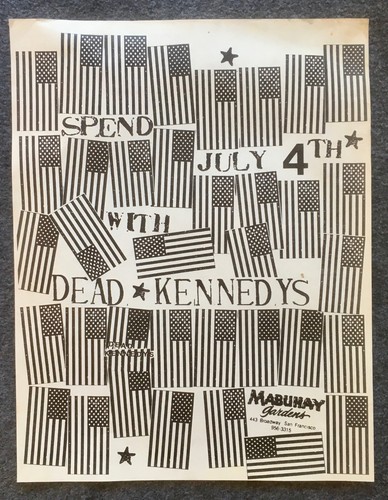 Volantino 1979 dead - 1979, kennedys
